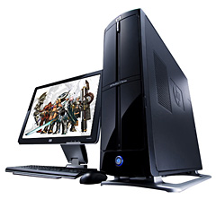 画像ギャラリー No.001のサムネイル画像 / HP，GeForce 9300 GE搭載でディスプレイ付属の「MHF」推奨PCを発売