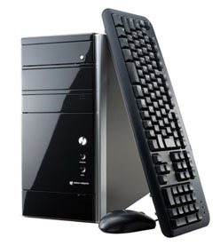 画像ギャラリー No.001のサムネイル画像 / マウス＆エディオン，9800 GT搭載のMHF推奨PC，6モデルを一挙発売