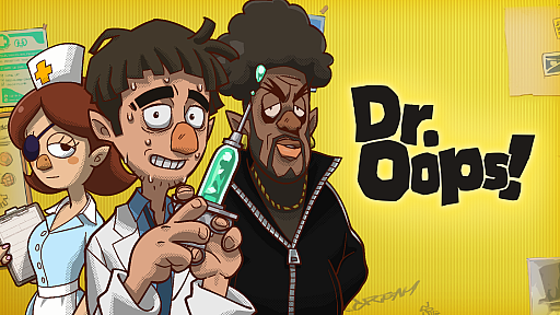 画像ギャラリー No.001のサムネイル画像 / 医療推理バカADV「Dr. Oops!」,体験版をSteamで配信開始。奇妙な患者の症状から病気を診断して治療し,毎晩の借金返済を目指す