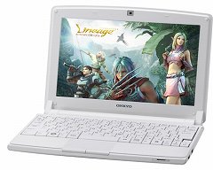 画像ギャラリー No.001のサムネイル画像 / オンキヨー,「リネージュ」推奨ノートPC&動作認定Netbookを発表