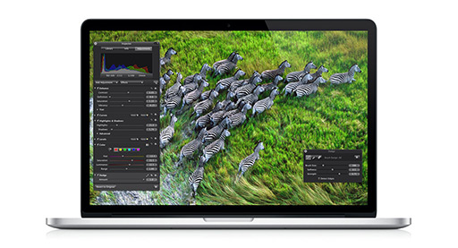 画像ギャラリー No.002のサムネイル画像 / Apple,15.4インチ「Retina」ディスプレイ採用のMacBook Proを発表。解像度は驚愕の2880×1800ドット