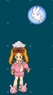 画像ギャラリー No.009のサムネイル画像 / 宇宙からウサギが！「AngelLoveOnline」で月見イベント