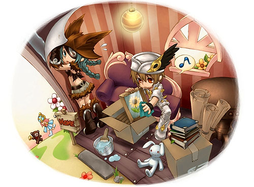 画像集#003のサムネイル/2年越しのハウジング構想が実現! 「AngelLoveOnline」大型アップデート「忘却の都」先行レポート