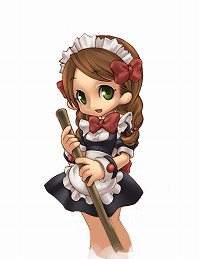 画像ギャラリー No.009のサムネイル画像 / 「AngelLoveOnline」目隠しをして，逃げ回るスイカを割ろう