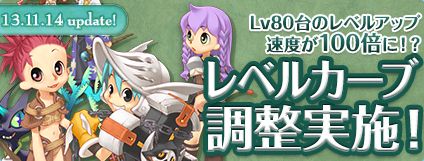 画像ギャラリー No.001のサムネイル画像 / 「AngelLoveOnline」，レベル81から161までの「レベルカーブ調整」を実施