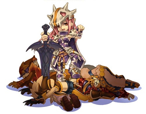 画像集#011のサムネイル/「AngelLoveOnline」,強力な装備を獲得できるクエスト「桜花城」が実装