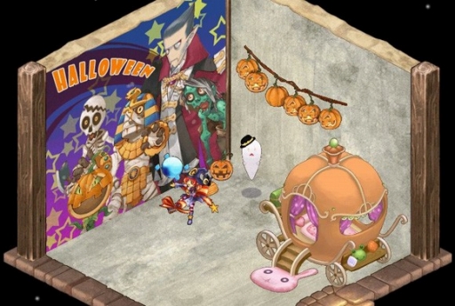 画像集#007のサムネイル/「AngelLoveOnline」,ハロウィンイベントが開催。各街が限定デコレーションに