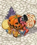 画像集#009のサムネイル/「AngelLoveOnline」,ハロウィンイベントが開催。各街が限定デコレーションに