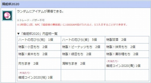 画像ギャラリー No.005のサムネイル画像 / 「AngelLoveONLINE」,イベント「織姫の賽銭箱 2020」が開催
