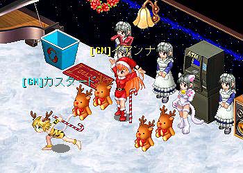 画像ギャラリー No.001のサムネイル画像 / 「Wonderland ONLINE」,サンタに扮したGMがオークションを開催