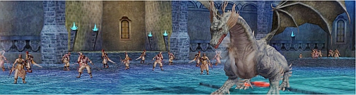 画像ギャラリー No.004のサムネイル画像 / 「CRUEL WAR」,天意洞窟2階の実装でレイドボス“水竜”が登場