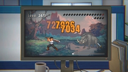 画像ギャラリー No.006のサムネイル画像 / 職場でこっそりゲームをプレイしながら，業務をこなしていく。ステルス・クリッカー「Office Leveling」，Steamで配信開始