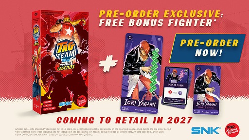 画像ギャラリー No.004のサムネイル画像 / SNKキャラクターによるタッグバトルボードゲーム「Tag Team: SNK Arcade Legends」,海外で2027年第2四半期発売へ。テリーほか6名が参戦