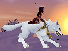 画像ギャラリー No.002のサムネイル画像 / 「ブライトシャドウ」，永久に乗れるペットライド第二弾「白狼」登場