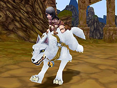 画像ギャラリー No.003のサムネイル画像 / 「ブライトシャドウ」，永久に乗れるペットライド第二弾「白狼」登場