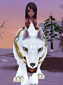 画像ギャラリー No.004のサムネイル画像 / 「ブライトシャドウ」，永久に乗れるペットライド第二弾「白狼」登場