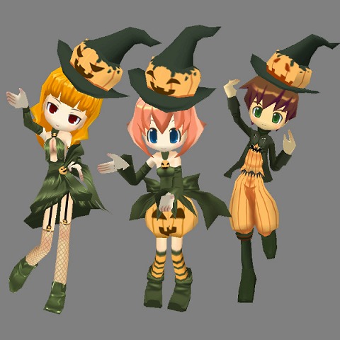 画像ギャラリー No.004のサムネイル画像 / 「釣りパラ!」ガチャBOXで可愛いハロウィンセット販売開始