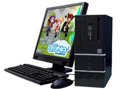 画像ギャラリー No.001のサムネイル画像 / 7万円のデスクトップと10万円のノート。「Legend of LUNA」推奨PCが発売