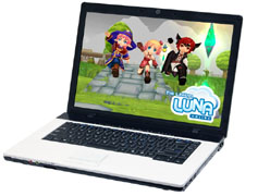 画像ギャラリー No.002のサムネイル画像 / 7万円のデスクトップと10万円のノート。「Legend of LUNA」推奨PCが発売
