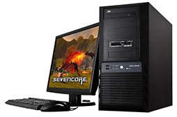 画像ギャラリー No.001のサムネイル画像 / ドスパラ,8種の購入特典が付属する「SEVENCORE」推奨PC 4モデルを発売