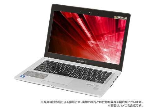 画像ギャラリー No.003のサムネイル画像 / GT 650M搭載のGIGA-BYTE製のゲーマー向けUltrabookがドスパラで発売