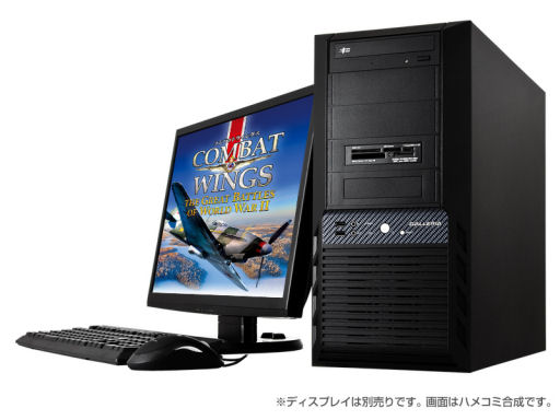画像ギャラリー No.001のサムネイル画像 / ドスパラ,GTX 670搭載の「コンバットウィングス」推奨PC計2機種を発売