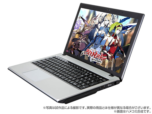 画像ギャラリー No.003のサムネイル画像 / ドスパラ，ゲーム内特典付きの「BOUNDRA」推奨PC計3製品を発売