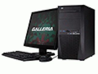 GALLERIA,ハイエンドグラフィックスカードを搭載可能なゲーマー向け