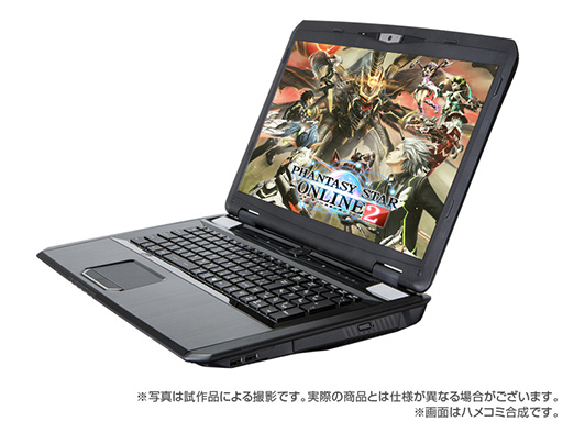 画像ギャラリー No.003のサムネイル画像 / ドスパラ，「PSO2」推奨PCにデスクトップPCとノートPC計3製品を追加