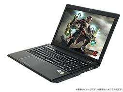 画像ギャラリー No.001のサムネイル画像 / ドスパラ，GTX 800M搭載でゲーム内特典付きの「MHF-G」推奨ノートPC