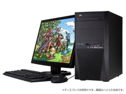 画像ギャラリー No.001のサムネイル画像 / ドスパラ，税込4万1000円強からのDQX推奨PC。先着でDQXライセンス付き