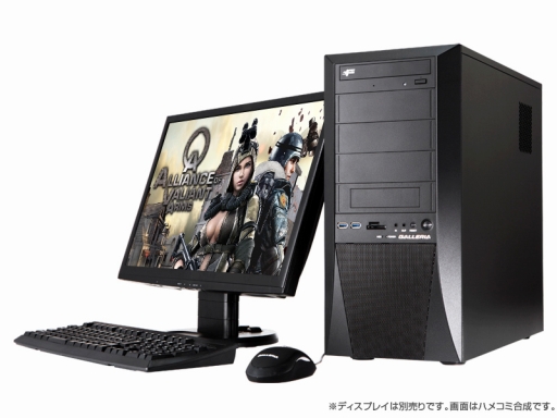 画像ギャラリー No.001のサムネイル画像 / ドスパラ，「AVA」推奨PCにGTX 760搭載のデスクトップPC計2モデルを追加