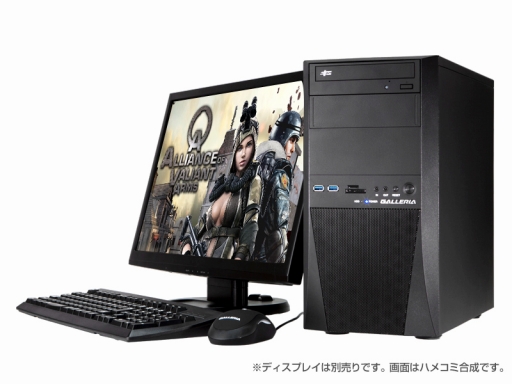 画像ギャラリー No.002のサムネイル画像 / ドスパラ，「AVA」推奨PCにGTX 760搭載のデスクトップPC計2モデルを追加
