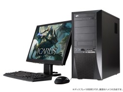 画像ギャラリー No.002のサムネイル画像 / ドスパラ，ゲーム内アイテムが付属する「ICARUS ONLINE」推奨PC