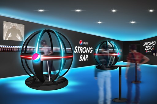 ���������꡼ No.004�Υ���ͥ������ / GALLERIA��Oculus Rift����Ѥ��������������ꥢ��ƥ��������PEPSI STRONG BALL�ס�ONI-GOKKO�ɤ�������Ѥ򥵥ݡ���