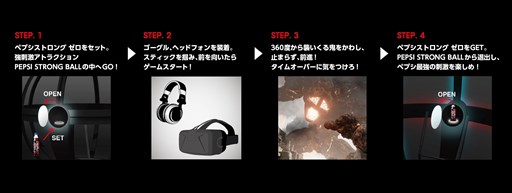 ���������꡼ No.006�Υ���ͥ������ / GALLERIA��Oculus Rift����Ѥ��������������ꥢ��ƥ��������PEPSI STRONG BALL�ס�ONI-GOKKO�ɤ�������Ѥ򥵥ݡ���