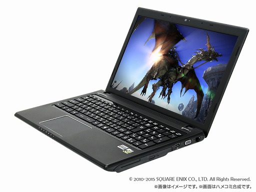 画像ギャラリー No.001のサムネイル画像 / GALLERIA，「FFXIV」の推奨PCに「とても快適」なノートを追加