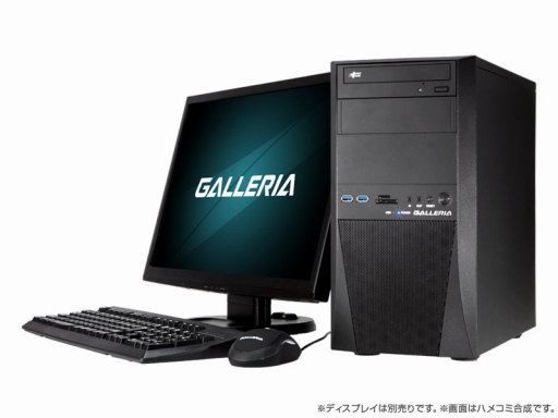 画像ギャラリー No.002のサムネイル画像 / ドスパラ，税込約10万8000円からのGTX 950搭載ゲームPC