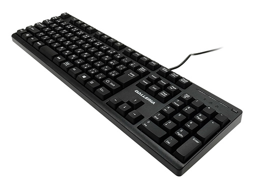 ドスパラ Galleriaの全デスクトップpcに独自のゲーマー向けキーボードを標準添付開始 ドスパラ Galleriaの全デスクトップpcに独自のゲーマー向けキーボードを標準添付開始