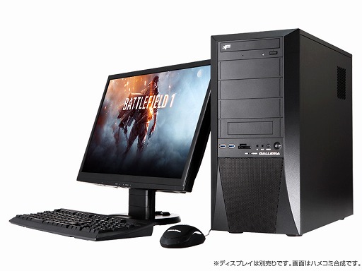 ꡼ No.001 | RX 480ܤBattlefield 1׿侩PCGALLERIAо