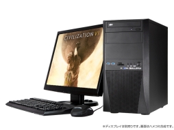 画像ギャラリー No.001のサムネイル画像 / RX 480搭載で「Civ6」製品版クーポンが付属するゲームPCがGALLERIAから