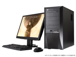 画像ギャラリー No.002のサムネイル画像 / RX 480搭載で「Civ6」製品版クーポンが付属するゲームPCがGALLERIAから