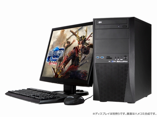 ���������꡼ No.006�Υ���ͥ������ / GALLERIA�����������ƥ����PC����饤�󥲡���3�����ȥ�ο侩PC��ȯ�䡣���������ŵ�����ƥ��դ�