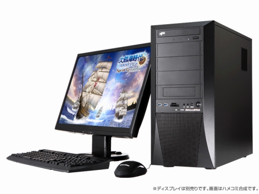 ���������꡼ No.007�Υ���ͥ������ / GALLERIA�����������ƥ����PC����饤�󥲡���3�����ȥ�ο侩PC��ȯ�䡣���������ŵ�����ƥ��դ�