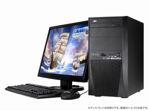 ���������꡼ No.009�Υ���ͥ������ / GALLERIA�����������ƥ����PC����饤�󥲡���3�����ȥ�ο侩PC��ȯ�䡣���������ŵ�����ƥ��դ�