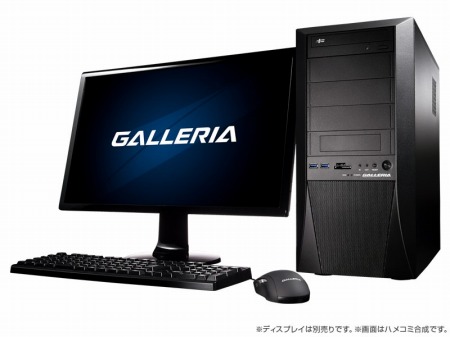 ���������꡼ No.001�Υ���ͥ������ / GALLERIA����PC Building Simulator�׿侩�Υ�����PCȯ��