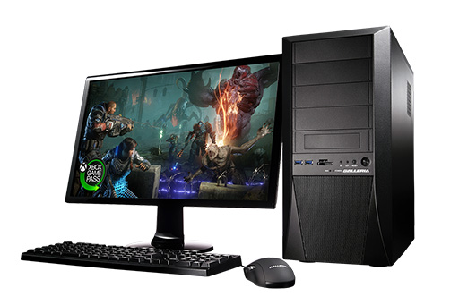 画像ギャラリー No.001のサムネイル画像 / 「Xbox Game Pass for PC」の30日間利用権が付属するゲーマー向けPCがGALLERIAから