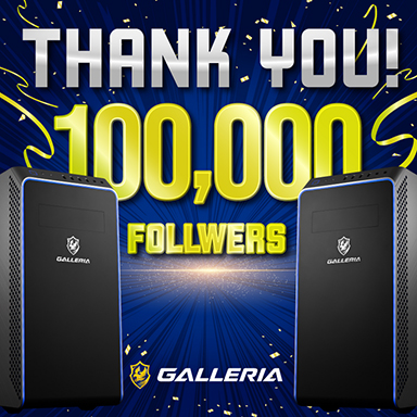 ���������꡼ No.002�Υ���ͥ������ / GALLERIA����RTX 3060��ܥ�����PC���о졣����Twitter�ե����10���͵�ǰ��ǥ����������ȯ��