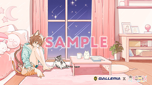 ���������꡼ No.003�Υ���ͥ������ / GALLERIA��VTuber�ְɿΥߥ�ץ���ܥ�ǥ�Υ�����PC��4���ʤ�ȯ��