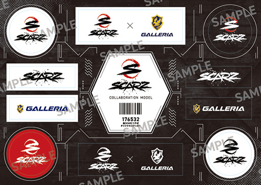 ���������꡼ No.004�Υ���ͥ������ / GALLERIA�ȥץ��������SCARZ�פΥ���ܥ�����PC��4���ʤ�ȯ���